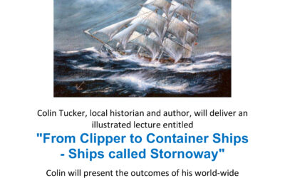 AGM &  Ships called Stornoway Lecture